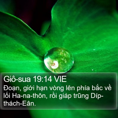 Giô-sua 19:14 VIE Bible Verse Image