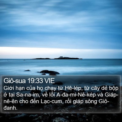Giô-sua 19:33 VIE Bible Verse Image