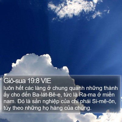 Giô-sua 19:8 VIE Bible Verse Image