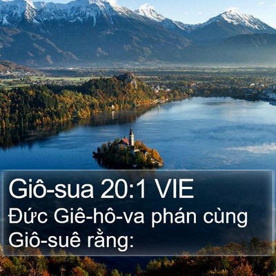 Giô-sua 20:1 VIE Bible Verse Image
