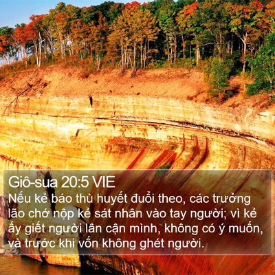 Giô-sua 20:5 VIE Bible Verse Image