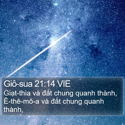 Giô-sua 21:14 VIE Bible Verse Image