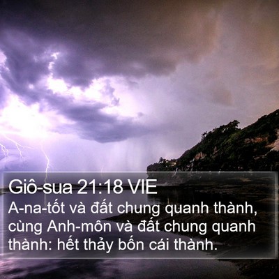 Giô-sua 21:18 VIE Bible Verse Image