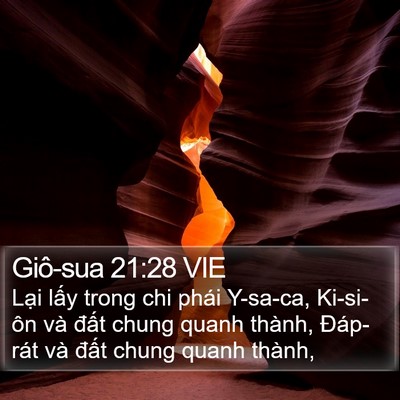 Giô-sua 21:28 VIE Bible Verse Image