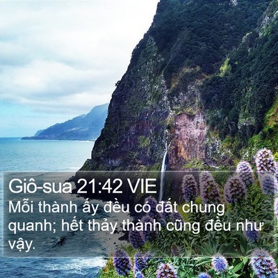 Giô-sua 21:42 VIE Bible Verse Image
