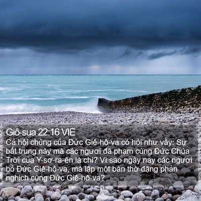 Giô-sua 22:16 VIE Bible Verse Image