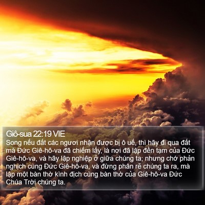 Giô-sua 22:19 VIE Bible Verse Image