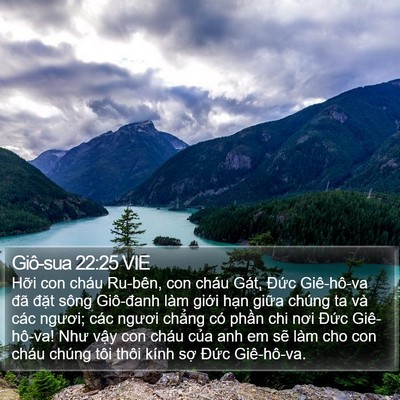 Giô-sua 22:25 VIE Bible Verse Image