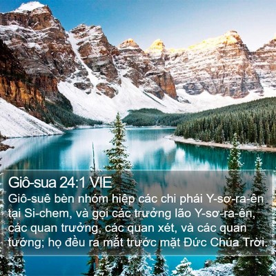 Giô-sua 24:1 VIE Bible Verse Image