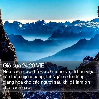 Giô-sua 24:20 VIE Bible Verse Image