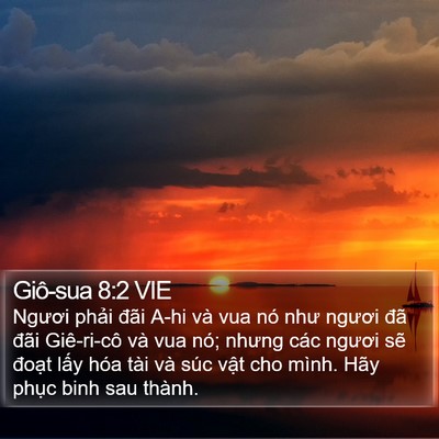 Giô-sua 8:2 VIE Bible Verse Image