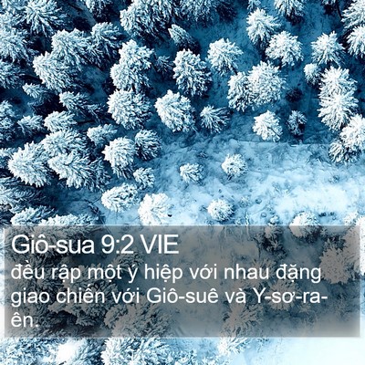 Giô-sua 9:2 VIE Bible Verse Image