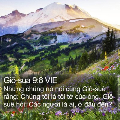 Giô-sua 9:8 VIE Bible Verse Image