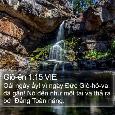 Giô-ên 1:15 VIE Bible Verse Image