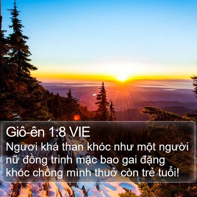 Giô-ên 1:8 VIE Bible Verse Image