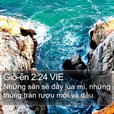 Giô-ên 2:24 VIE Bible Verse Image
