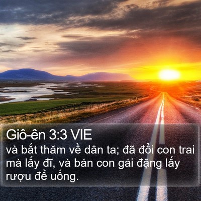 Giô-ên 3:3 VIE Bible Verse Image