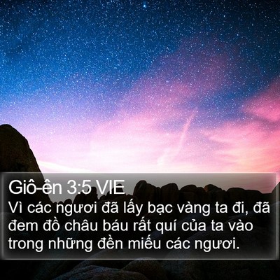 Giô-ên 3:5 VIE Bible Verse Image