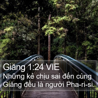 Giăng 1:24 VIE Bible Verse Image