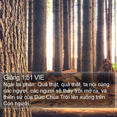 Giăng 1:51 VIE Bible Verse Image