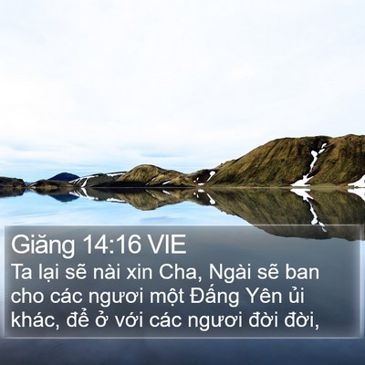 Giăng 14:16 VIE Bible Verse Image