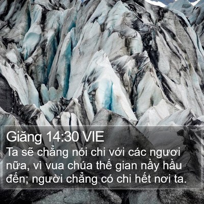 Giăng 14:30 VIE Bible Verse Image