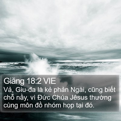 Giăng 18:2 VIE Bible Verse Image