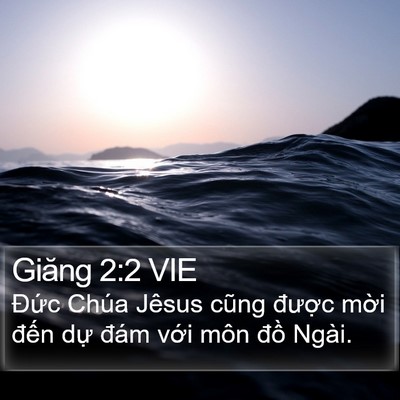 Giăng 2:2 VIE Bible Verse Image