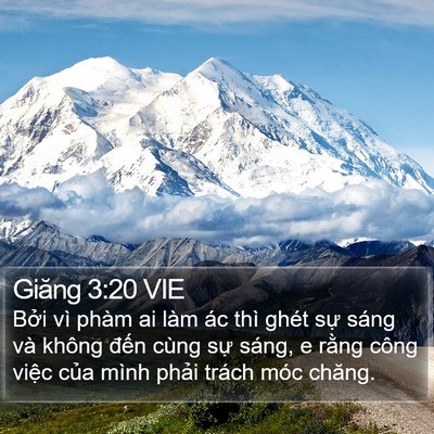 Giăng 3:20 VIE Bible Verse Image