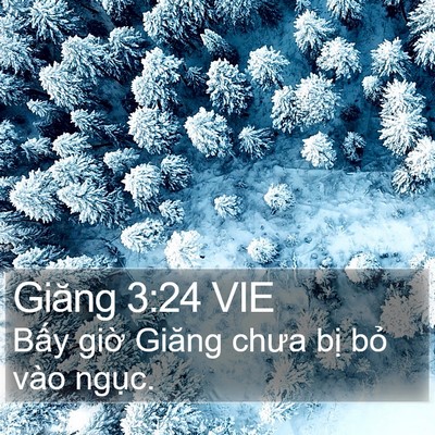 Giăng 3:24 VIE Bible Verse Image