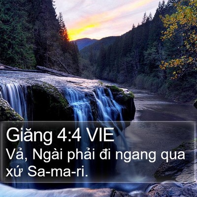 Giăng 4:4 VIE Bible Verse Image