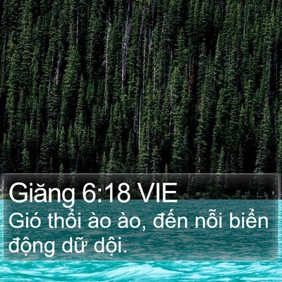 Giăng 6:18 VIE Bible Verse Image