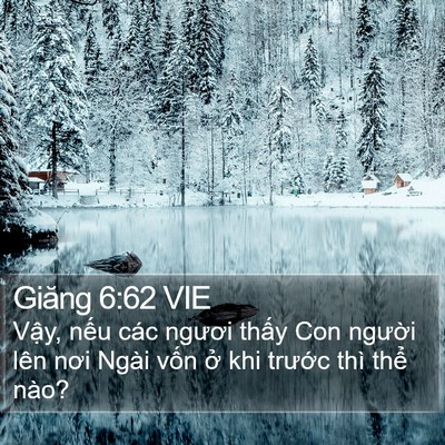 Giăng 6:62 VIE Bible Verse Image