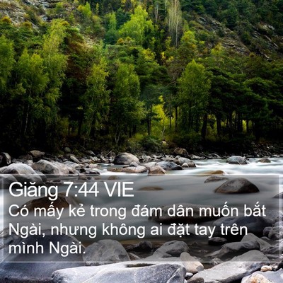 Giăng 7:44 VIE Bible Verse Image
