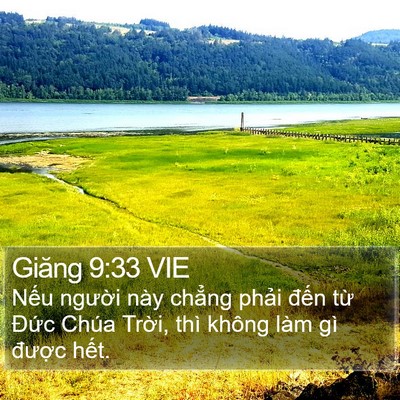 Giăng 9:33 VIE Bible Verse Image