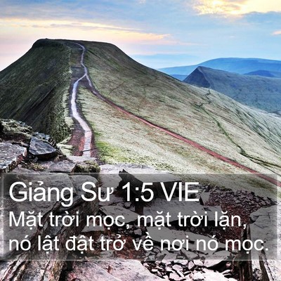 Giảng Sư 1:5 VIE Bible Verse Image