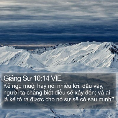 Giảng Sư 10:14 VIE Bible Verse Image