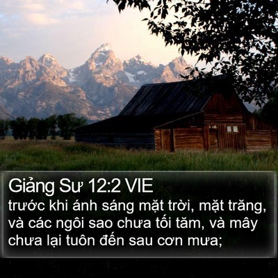 Giảng Sư 12:2 VIE Bible Verse Image