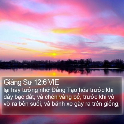 Giảng Sư 12:6 VIE Bible Verse Image