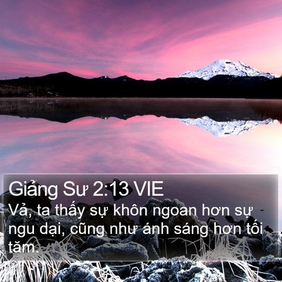 Giảng Sư 2:13 VIE Bible Verse Image