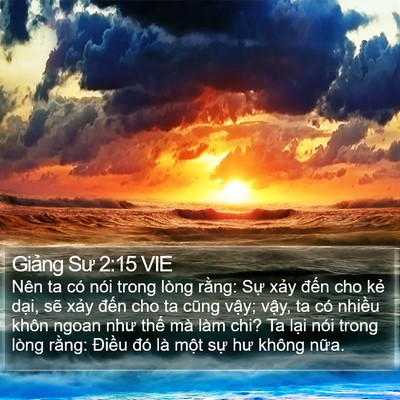 Giảng Sư 2:15 VIE Bible Verse Image