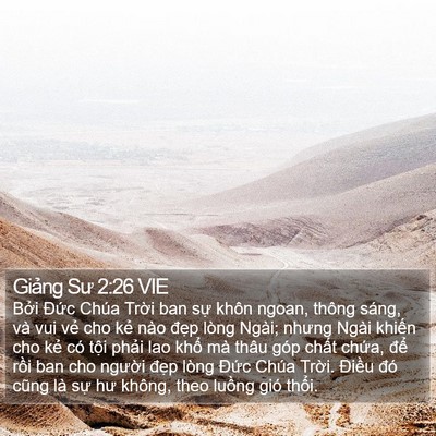 Giảng Sư 2:26 VIE Bible Verse Image