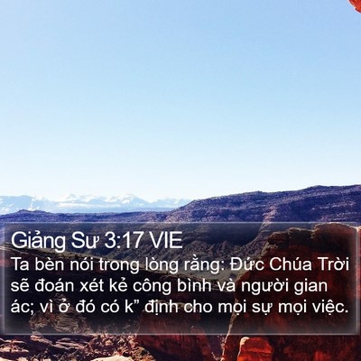 Giảng Sư 3:17 VIE Bible Verse Image