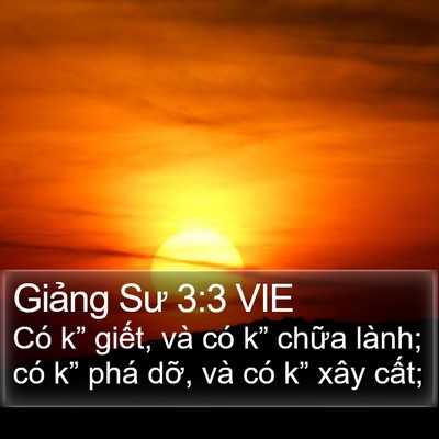 Giảng Sư 3:3 VIE Bible Verse Image