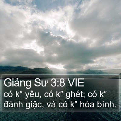 Giảng Sư 3:8 VIE Bible Verse Image