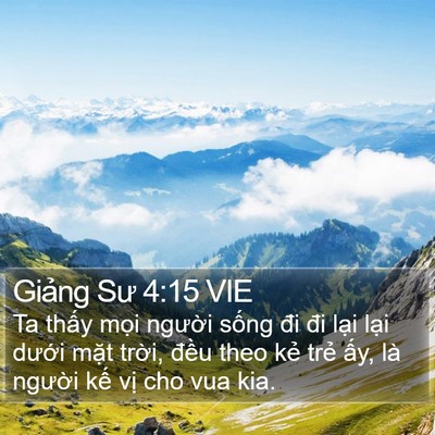 Giảng Sư 4:15 VIE Bible Verse Image