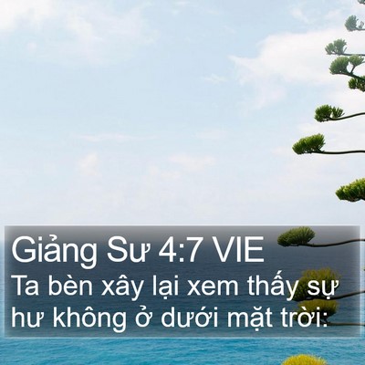 Giảng Sư 4:7 VIE Bible Verse Image