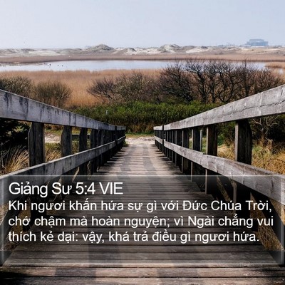 Giảng Sư 5:4 VIE Bible Verse Image