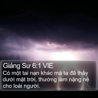 Giảng Sư 6:1 VIE Bible Verse Image