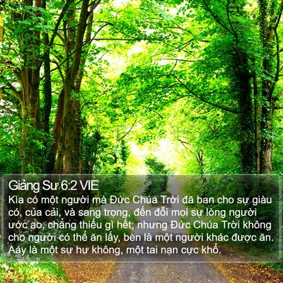 Giảng Sư 6:2 VIE Bible Verse Image